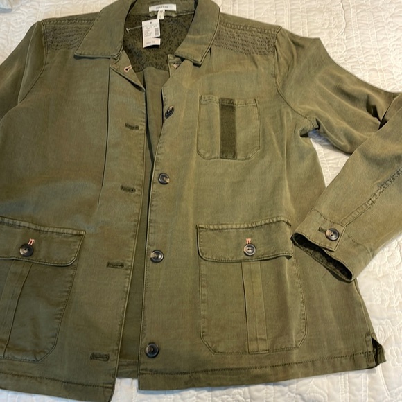 Maurice lightweight khaki jacket NWT - Picture 1 of 7